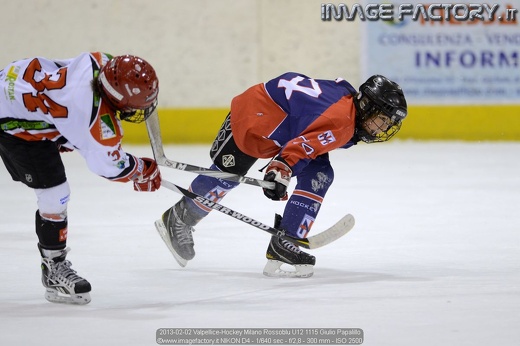 2013-02-02 Valpellice-Hockey Milano Rossoblu U12 1115 Giulio Papalillo